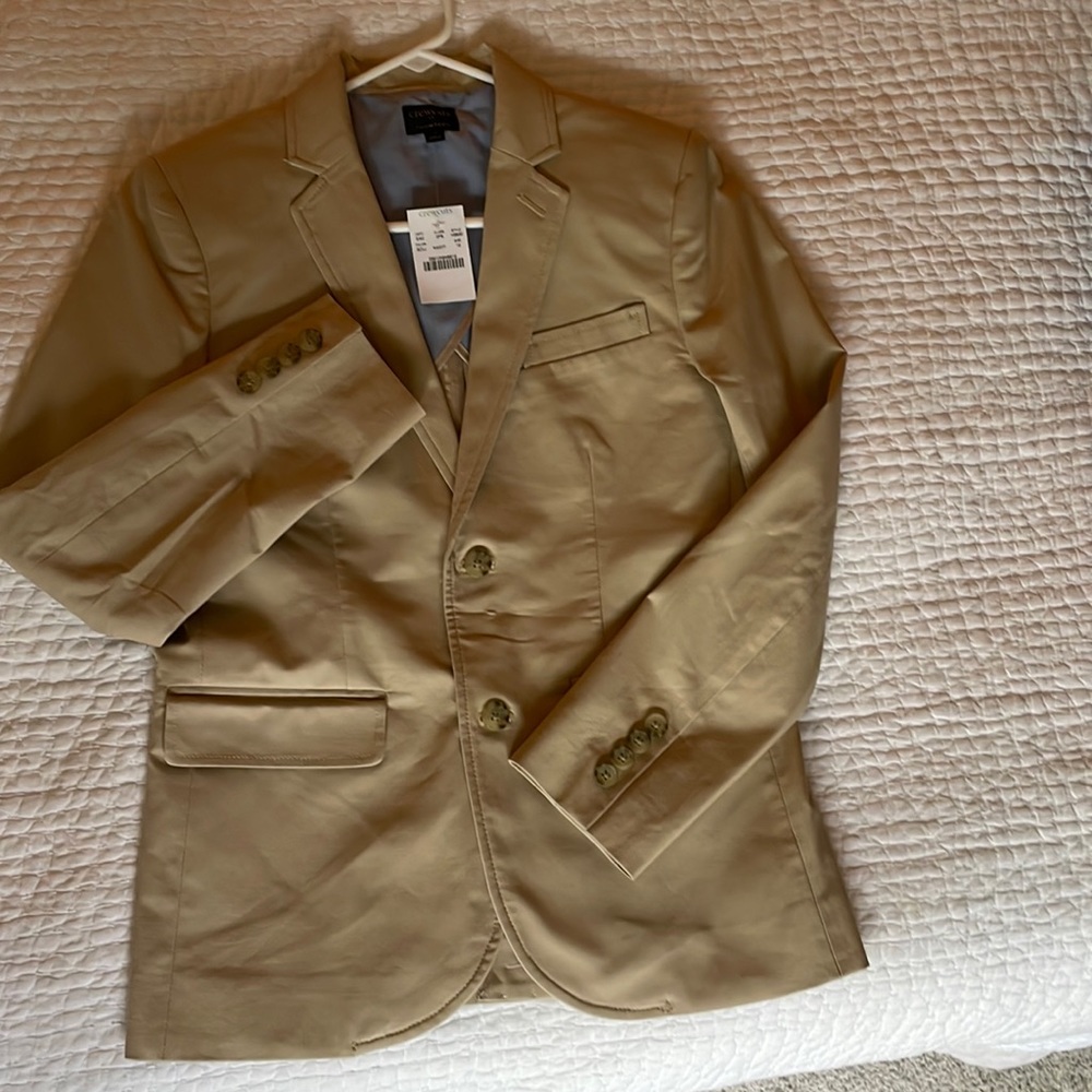 Crewcuts Thompson Chino blazer size 12. Never worn